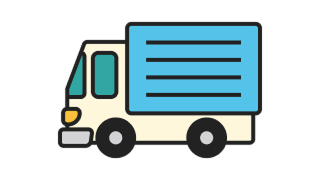 トラックのイラスト