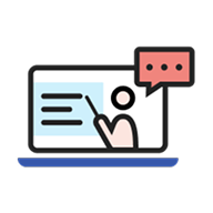 オンライン学習の画像