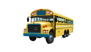 スクールバスイメージ